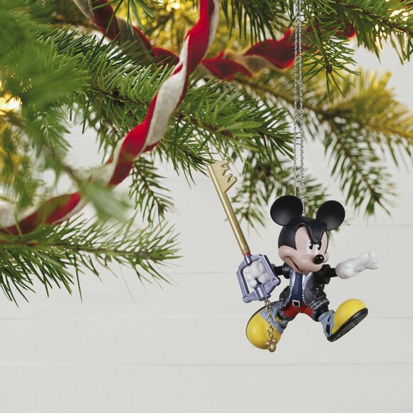 New! King Mickey Mouse Kingdom Hearts Hallmark Keepsake Christmas Ornament 2021 - Picture 5 of 5